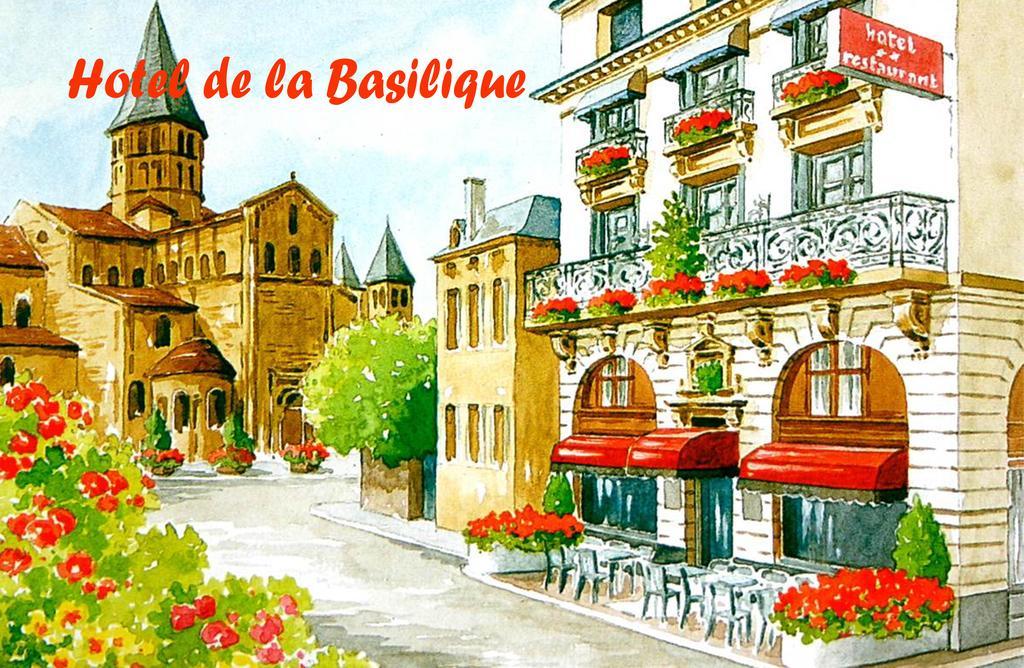 Hotel De La Basilique Paray-le-Monial Exteriör bild